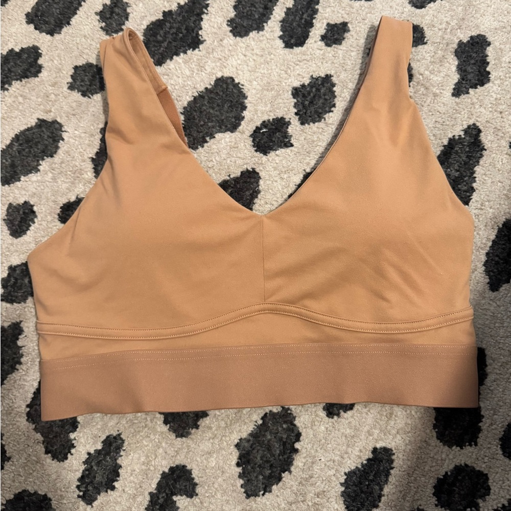 Fabletics Tan Sports Bra